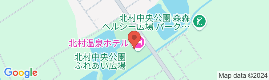 北村温泉ホテルの地図