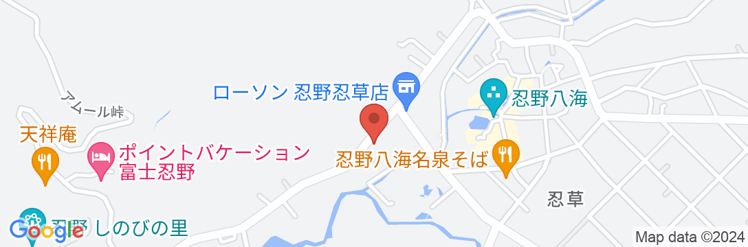 民宿 松籟荘の地図