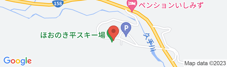 朴の木平ロッヂ シュプールの地図