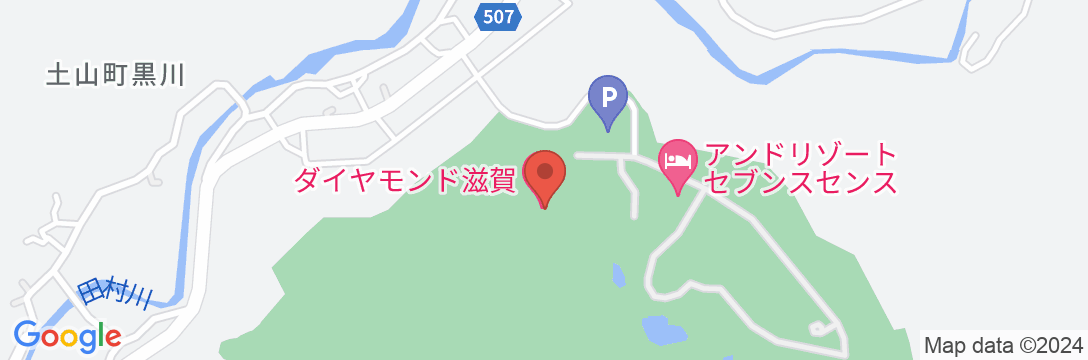 ダイヤモンド滋賀ホテルの地図