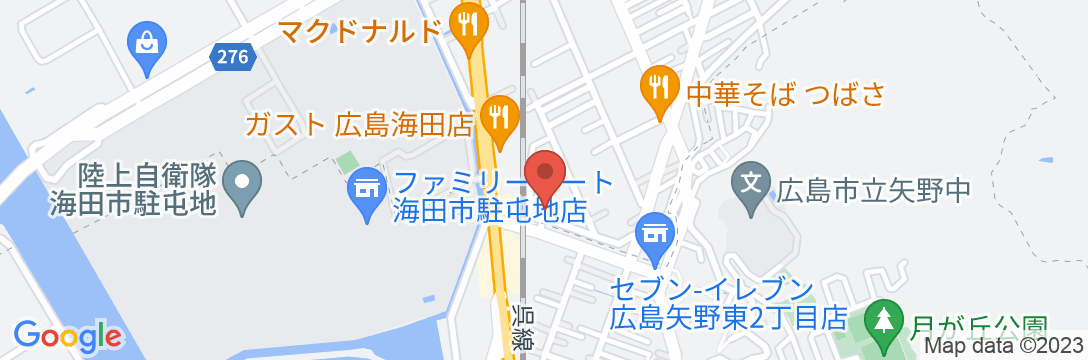ビジネスホテル みやぢの地図