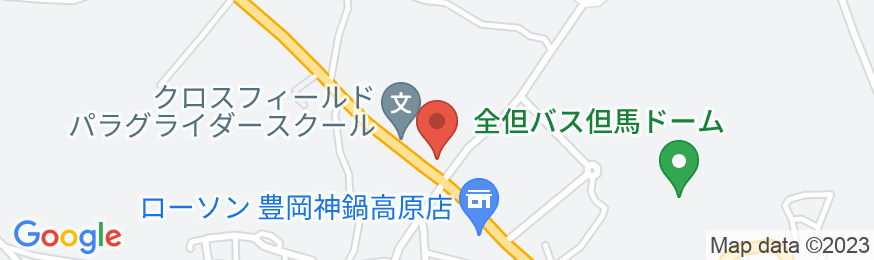 神鍋高原 名色ホテルの地図