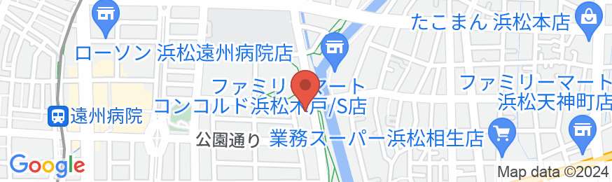 ホテル一晃インの地図
