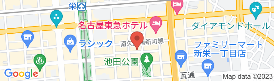 アパホテル〈名古屋栄〉の地図