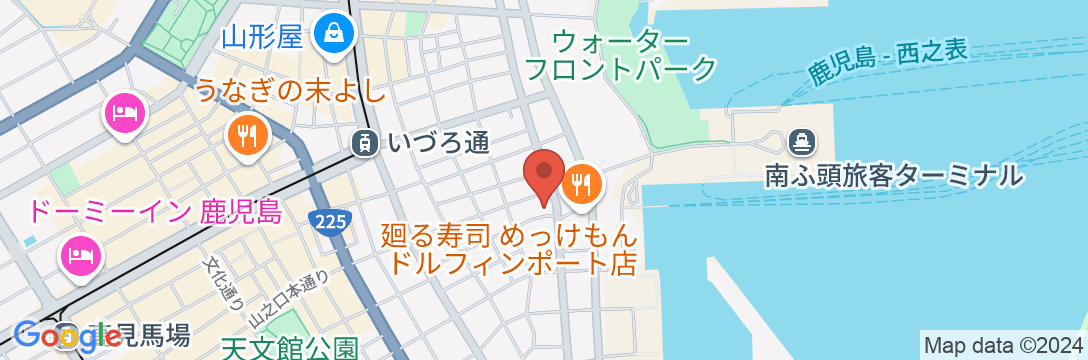 グリーンゲストハウスの地図