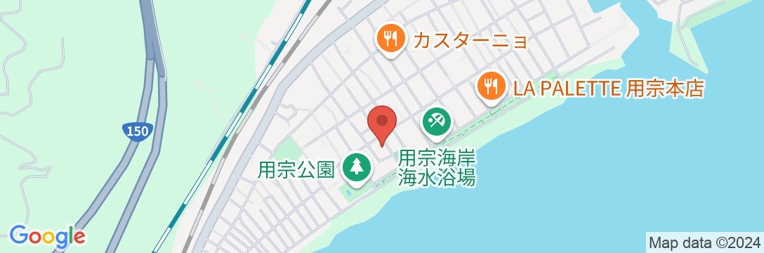 柳家旅館の地図