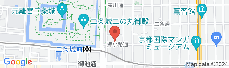 ANAクラウンプラザホテル京都の地図