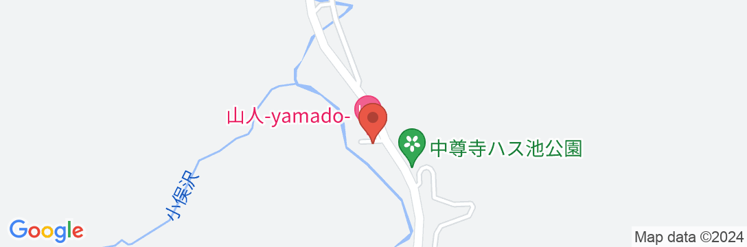 湯川温泉 山人-yamado-の地図