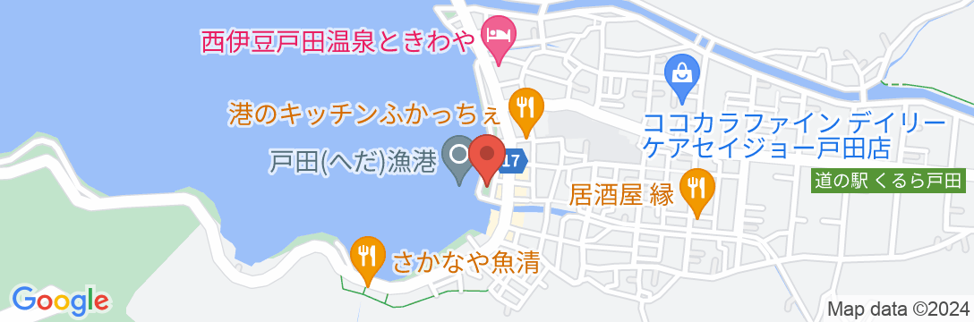 磯の宿 民宿 峯松(みねまつ)の地図