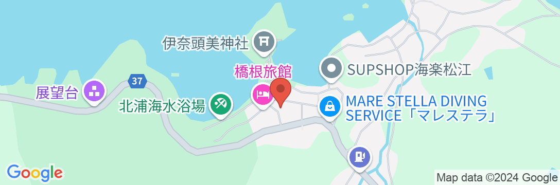 民宿大西分家の地図