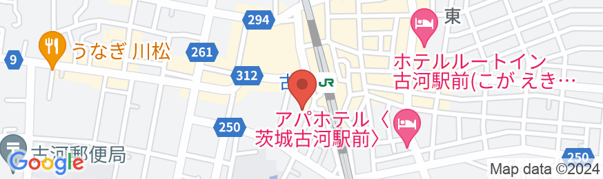 ホテル 津賀家の地図