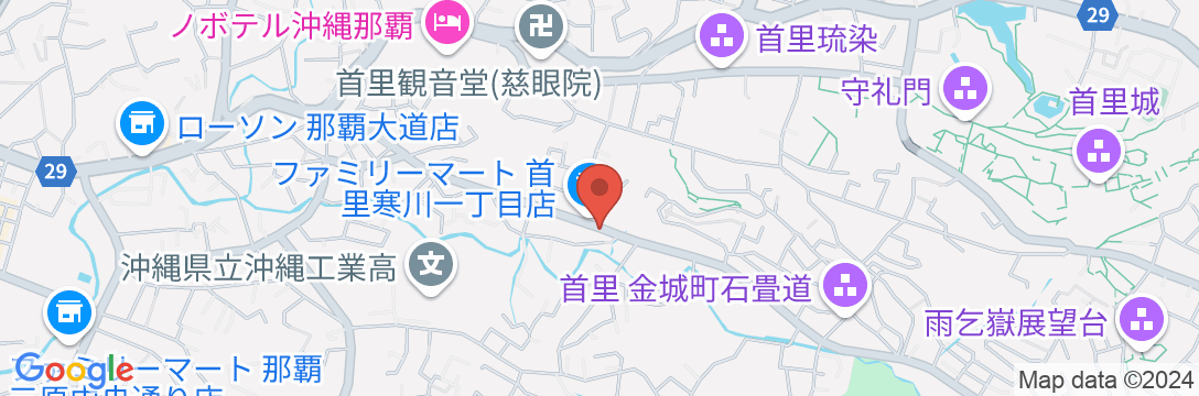 ビジネスホテルうえず荘の地図