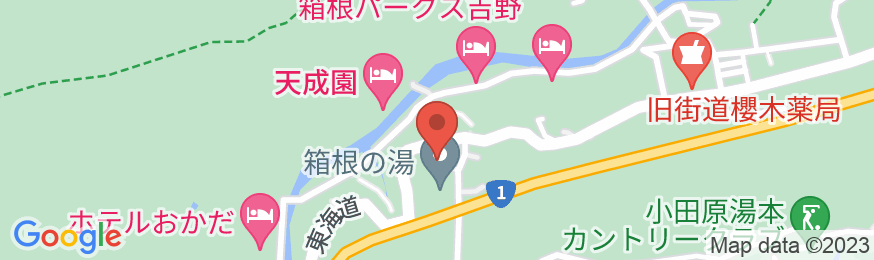 近江屋旅館 <神奈川県>の地図