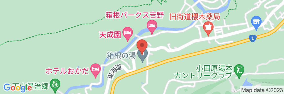 近江屋旅館 <神奈川県>の地図
