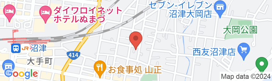 かどや旅館 <静岡県>の地図