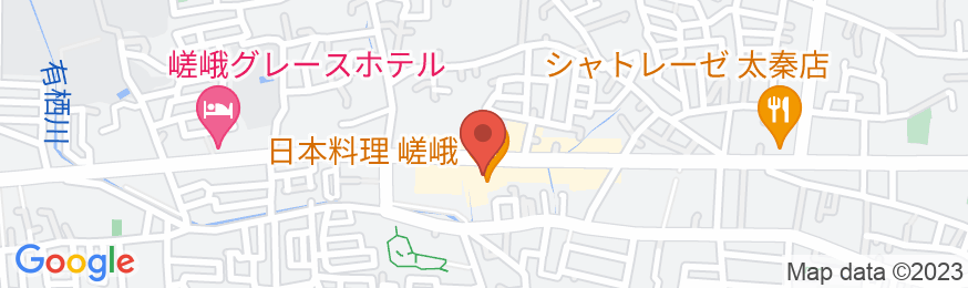 サンメンバーズ京都嵯峨の地図