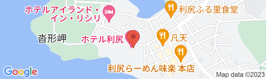 ホテル利尻<利尻島>の地図
