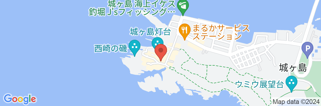 民宿 長津呂荘の地図