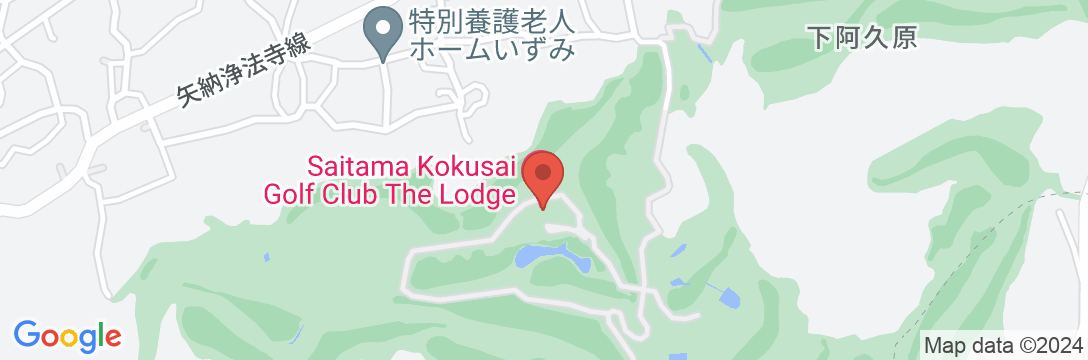 埼玉国際ゴルフ倶楽部の地図