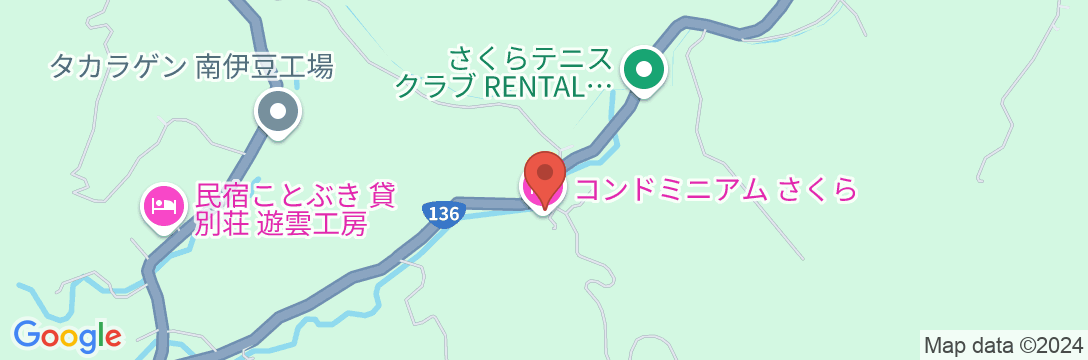 コンドミニアム さくらの地図