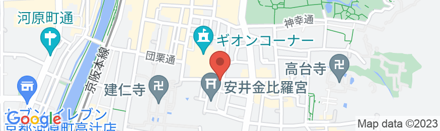 祇園 幸遊庵 ‐ こうゆうあん 〈一棟貸し町家〉の地図