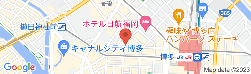 ザ ロイヤルパークホテル 福岡の地図