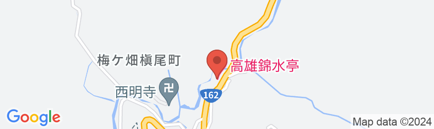 高雄錦水亭の地図