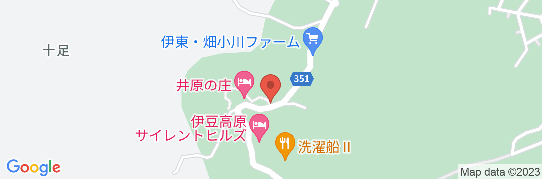 民営国民宿舎 井原の庄の地図