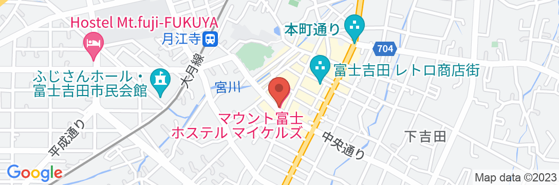 Mt.Fuji Hostel Michael’sの地図