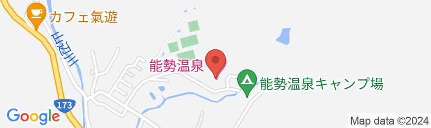 能勢温泉の地図