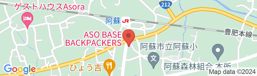 ASO BASE BACKPACKERSの地図
