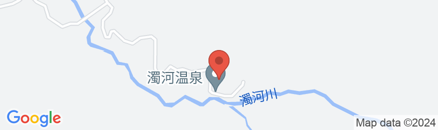 濁河温泉 湯元館の地図