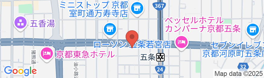 ゲストハウス錺屋の地図