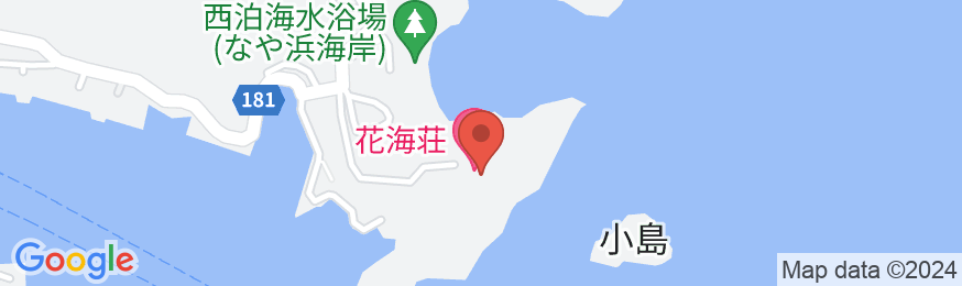 花海荘 <対馬>の地図