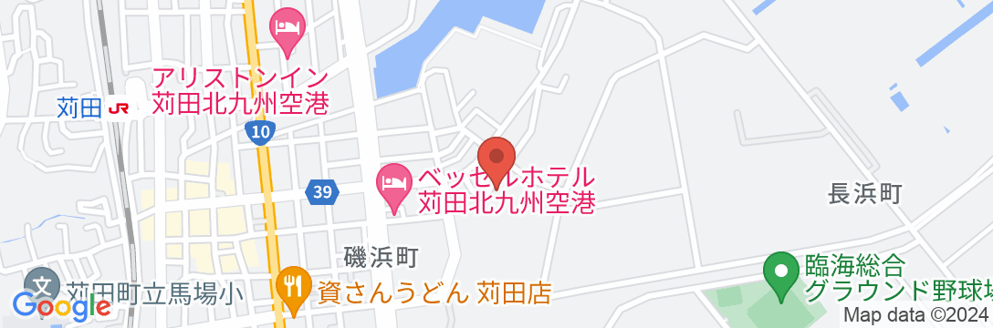 梶本旅館の地図