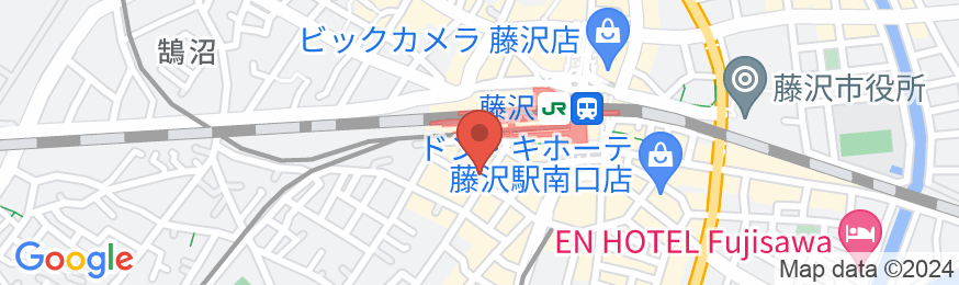 8hotel湘南藤沢(エイトホテル湘南藤沢)の地図