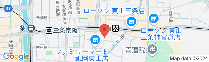 はる家 東山の地図