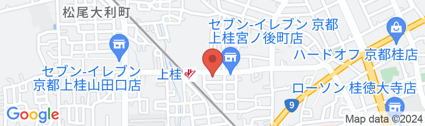 大山 Guest House Kyotoの地図