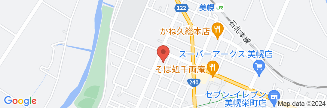 民宿峠荘の地図