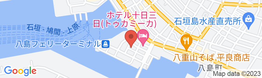 ホテルチューリップ石垣島 <石垣島>の地図