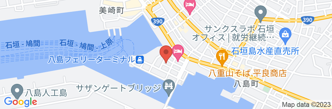 ホテルチューリップ石垣島 <石垣島>の地図