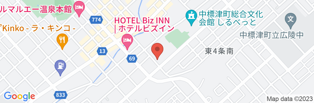 遠藤旅館の地図