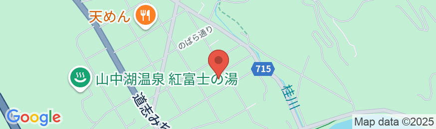 やすらぎの宿 ハットリ荘の地図
