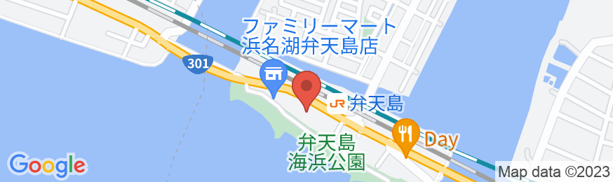 浜名湖弁天島リゾート THE OCEANの地図