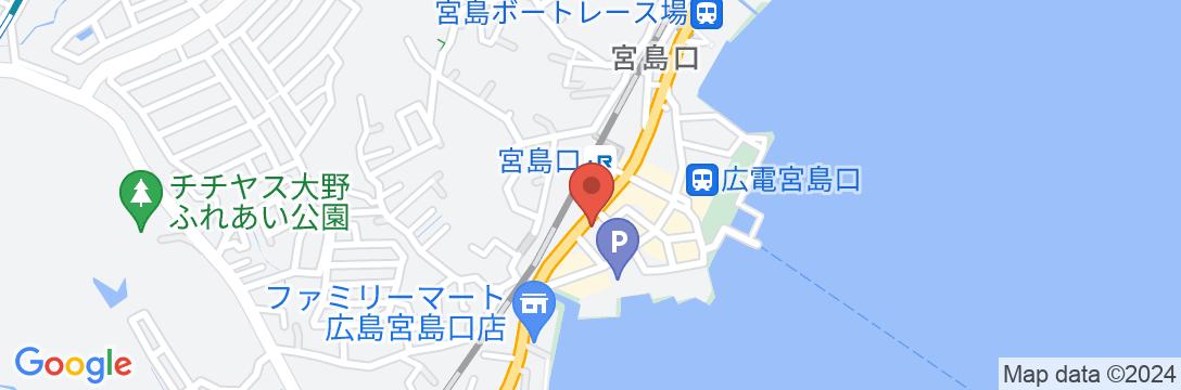 Simple Stay 宮島(シンプルステイ 宮島)の地図