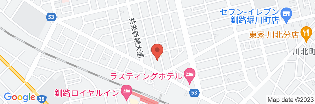 すみれ旅館 <北海道>の地図