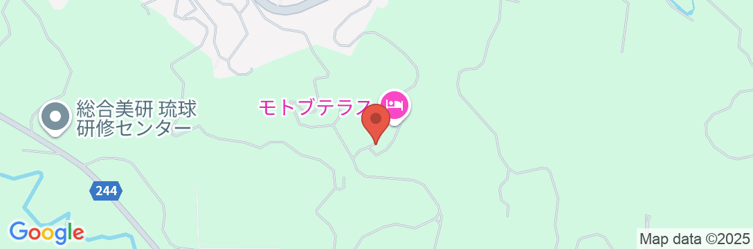 アルファテラスモトブヒルズの地図