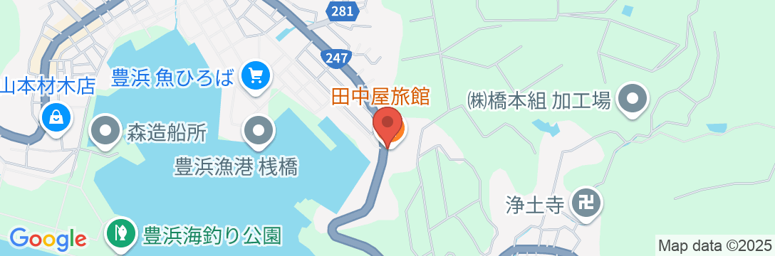 田中屋旅館 <愛知県>の地図