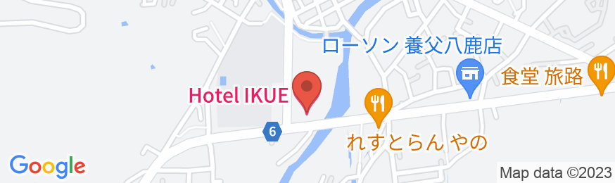Hotel IKUEの地図
