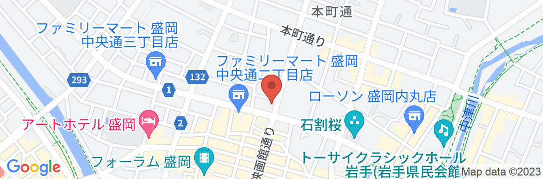 ホテル小田島の地図